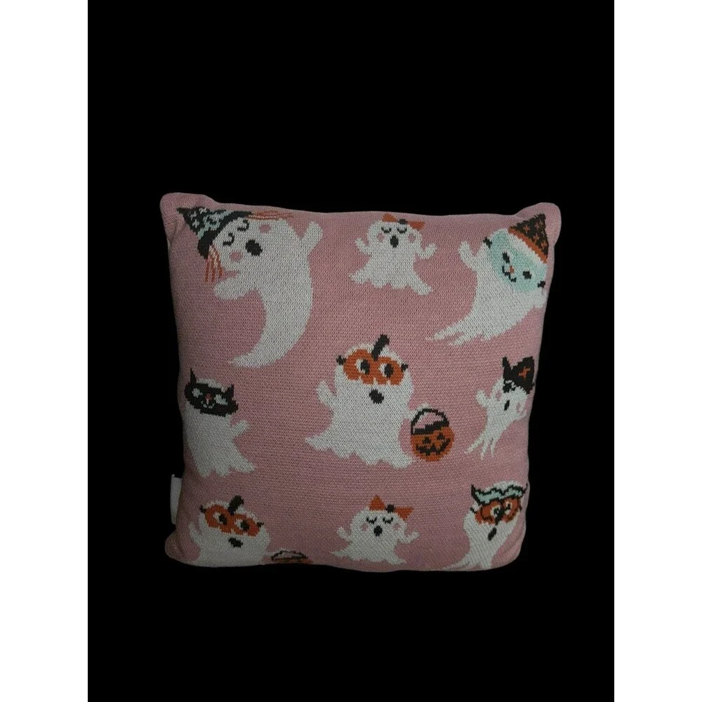 New Tiktok Viral Ghost Pumpkin throw halloween Pillow